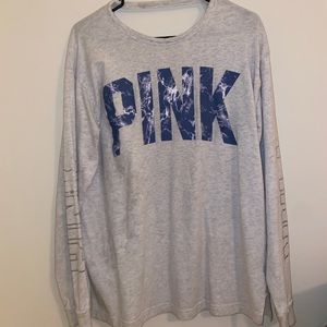 Victoria secret pink long sleeve T-shirt